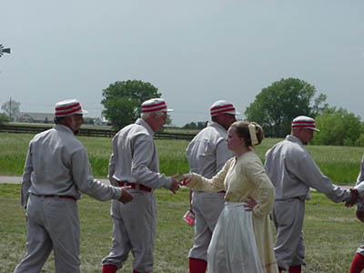 Old Time Baseball Game