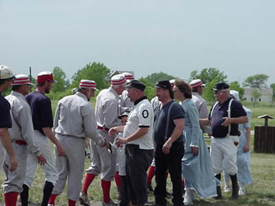 Old Time Baseball Game