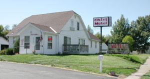 Chief Motel in Wahoo, Nebraska